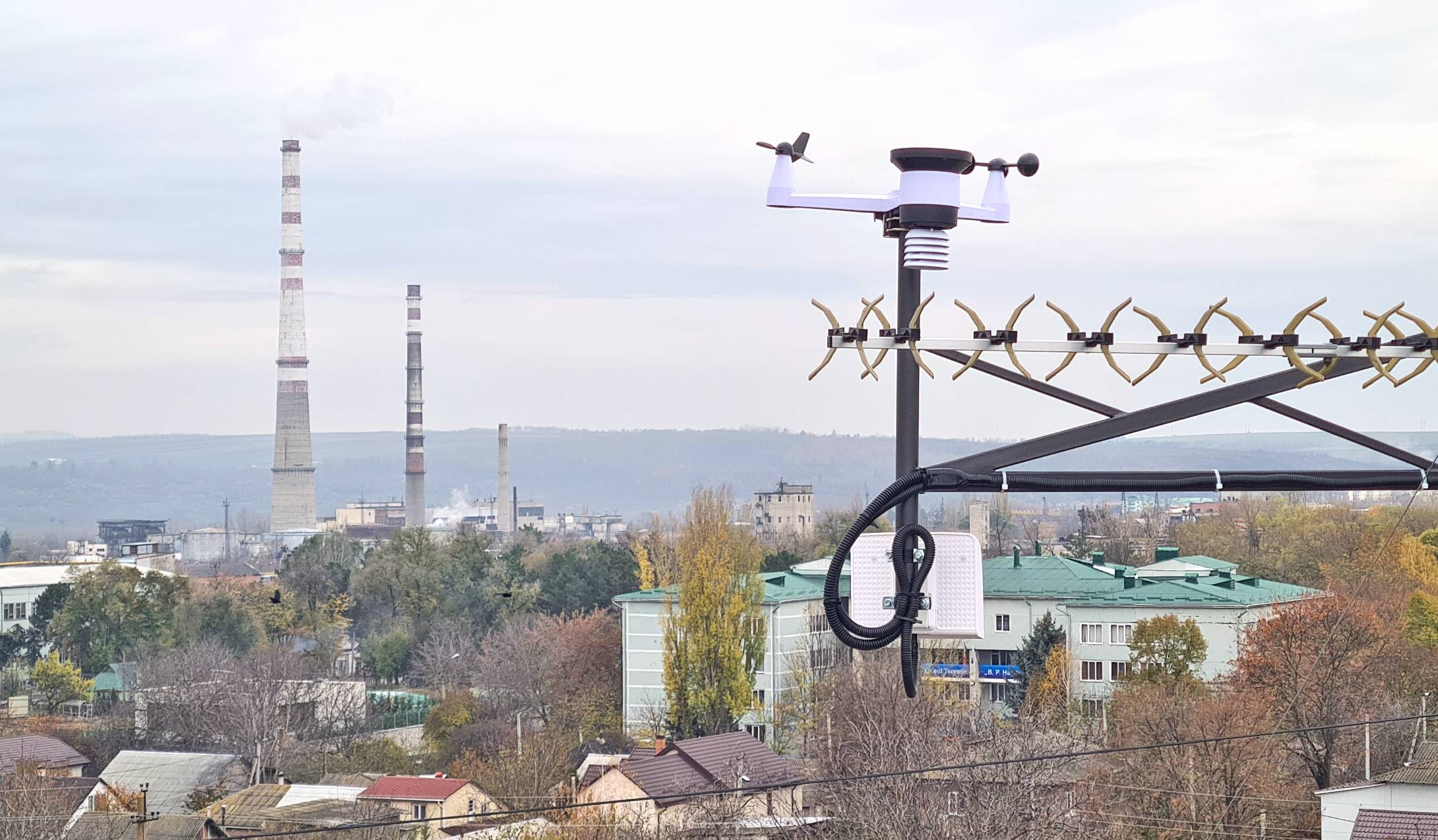 Casă inteligentă și calitatea aerului - stație meteo în Bălți